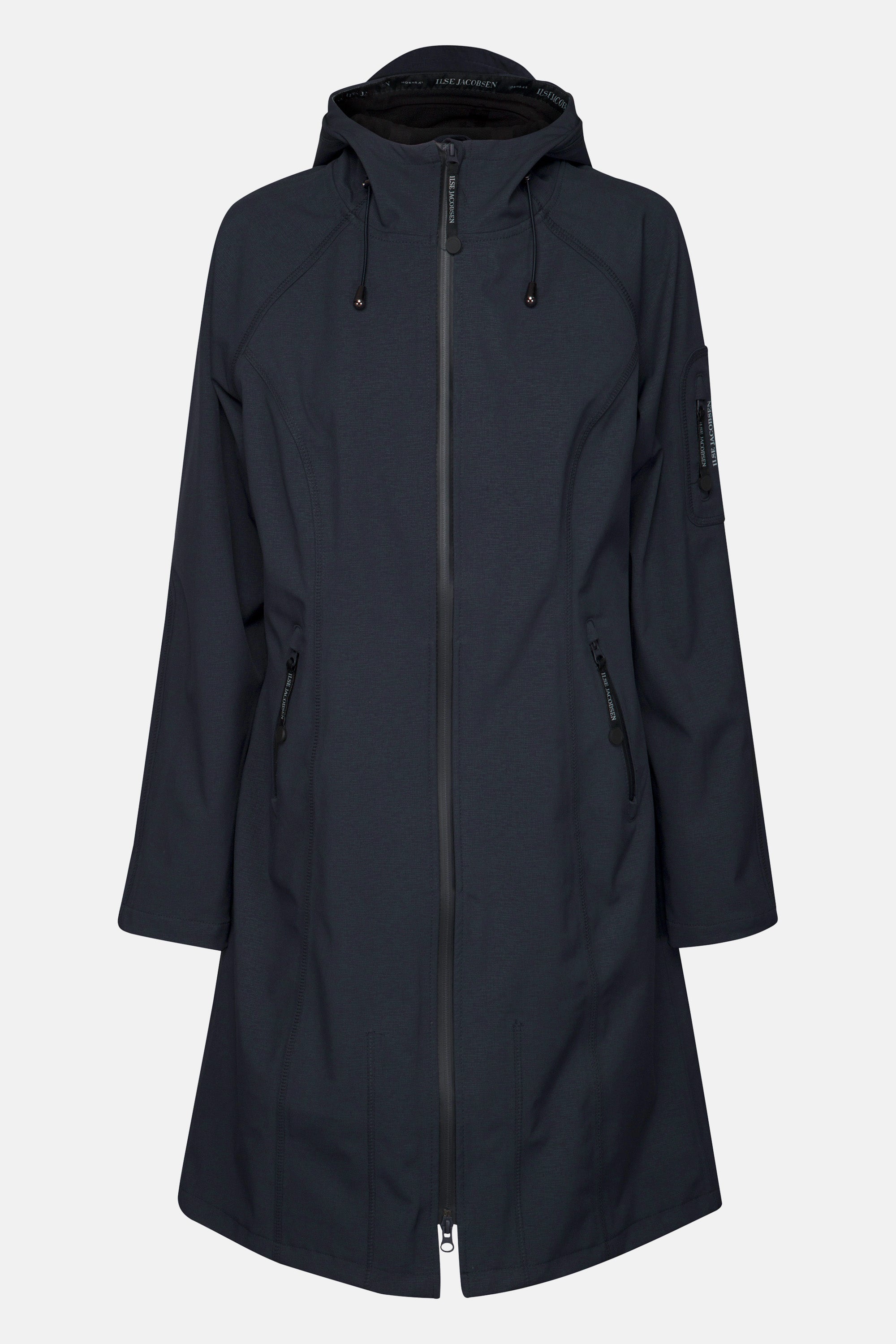 Ilse Jacobsen Hornbæk Rain Langer Regenmantel Raincoat 660 Dark Indigo